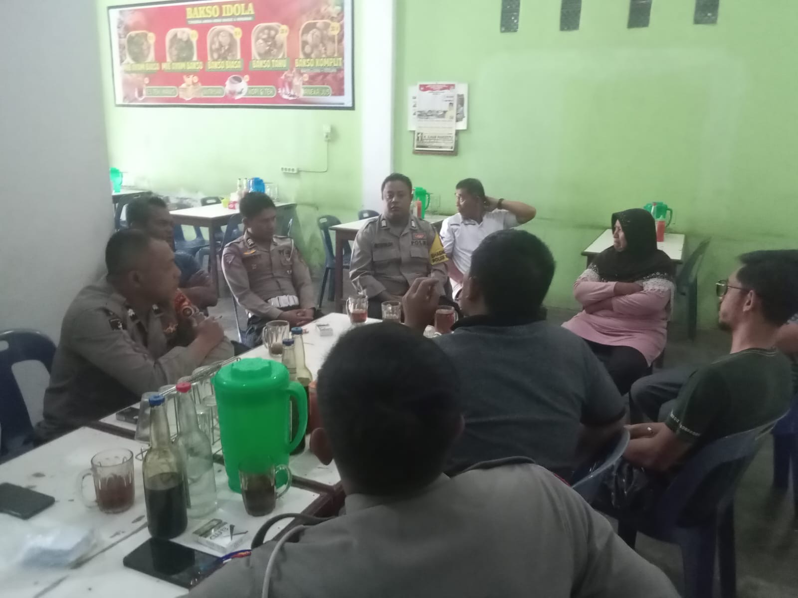 Bagian Dari Upaya Cegah Gangguan Jelang Pilkada, Polisi di Bener Meriah Sambangi Warga dan Sosialisasi